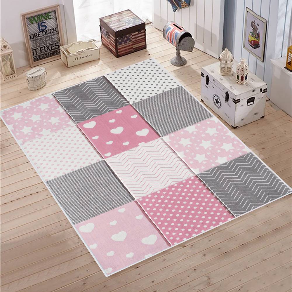 

Mosimoso Home MJ009 Детский ковер с принтом на подошве в горошек 80x150 cm