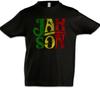 Jah Son Kids Boys Kids Boys T-Shirt Rasta Rastafarian Reggae Jamaica Africa Ethiopia