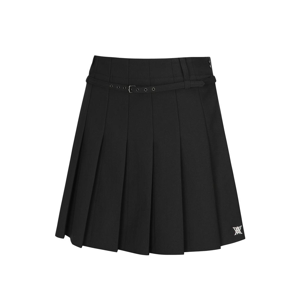 Anew Golf W Buckle Point Pleats Sq_Bk