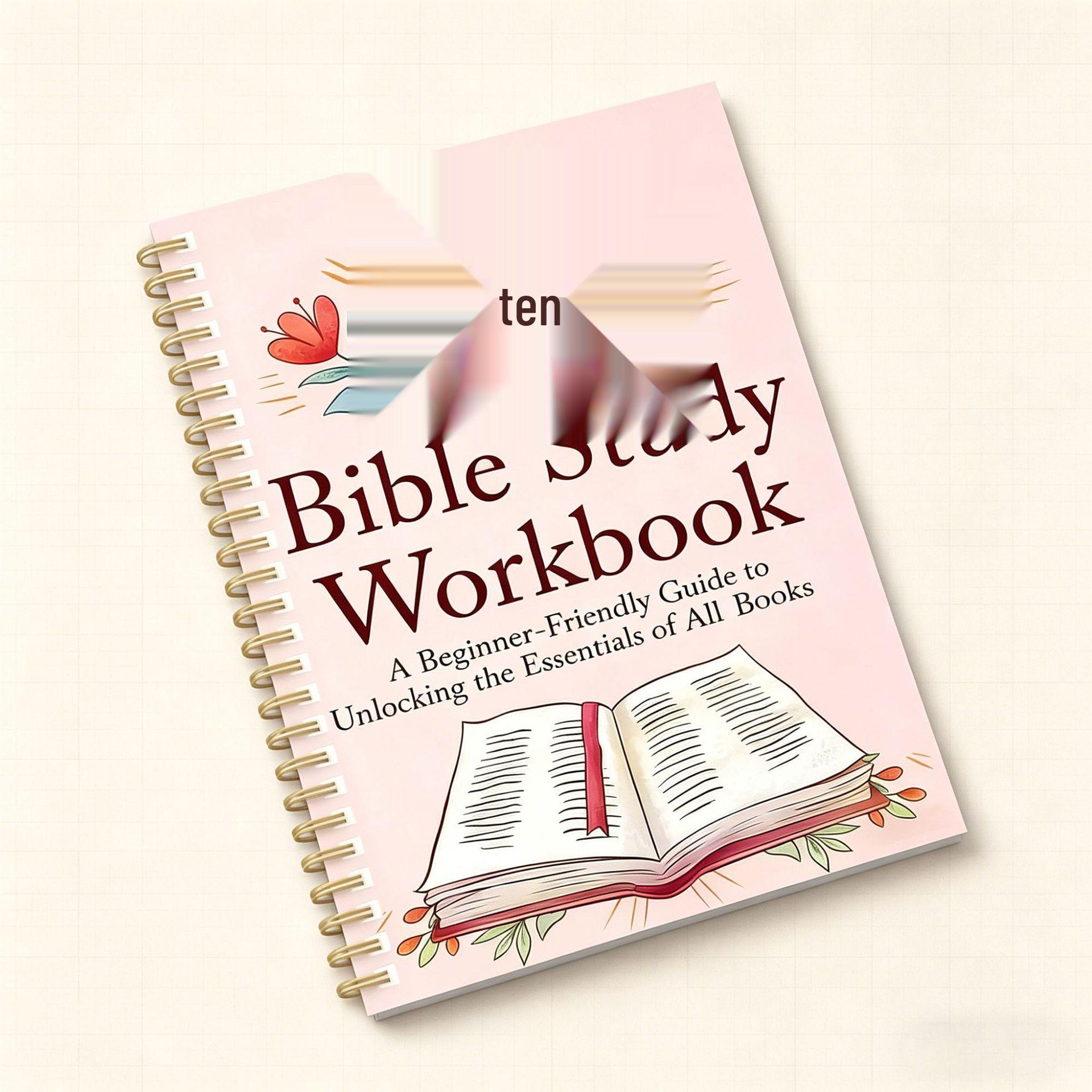 International Edition A5 Spiral Coil Learning Notebook розовый