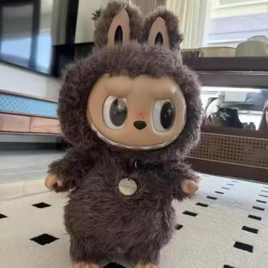 High quality 38CM Big Doll  LABUBU ZIMOMO Great leader, LABUBU ARCHANGEL Vinyl Plush Doll
