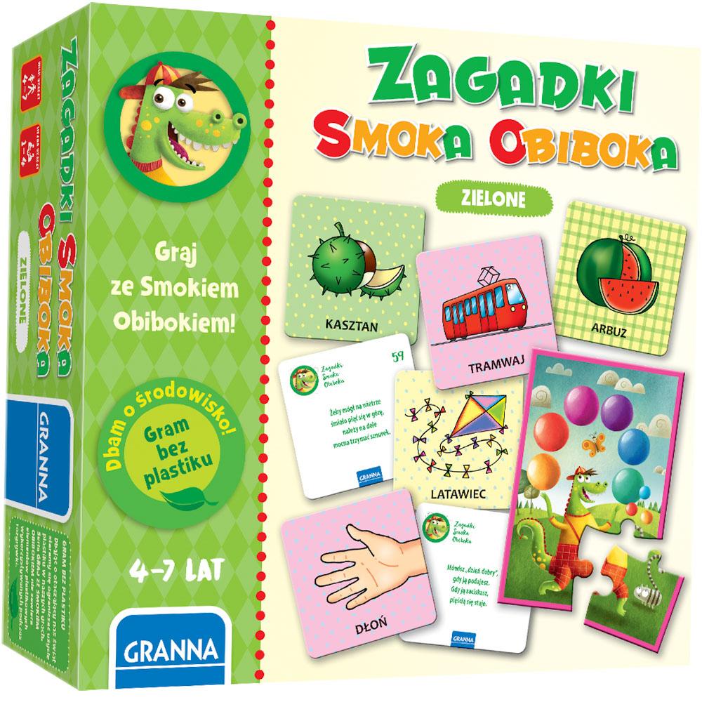 Dragon Slacker's Riddles: Green. Granna Board Game