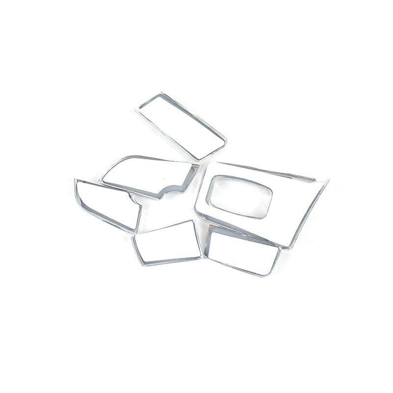 Car Styling Steering Wheel Buttons Sequ Decoration Cover Trim For BMW 5 Series G30 G38 2018- Interior Accessories