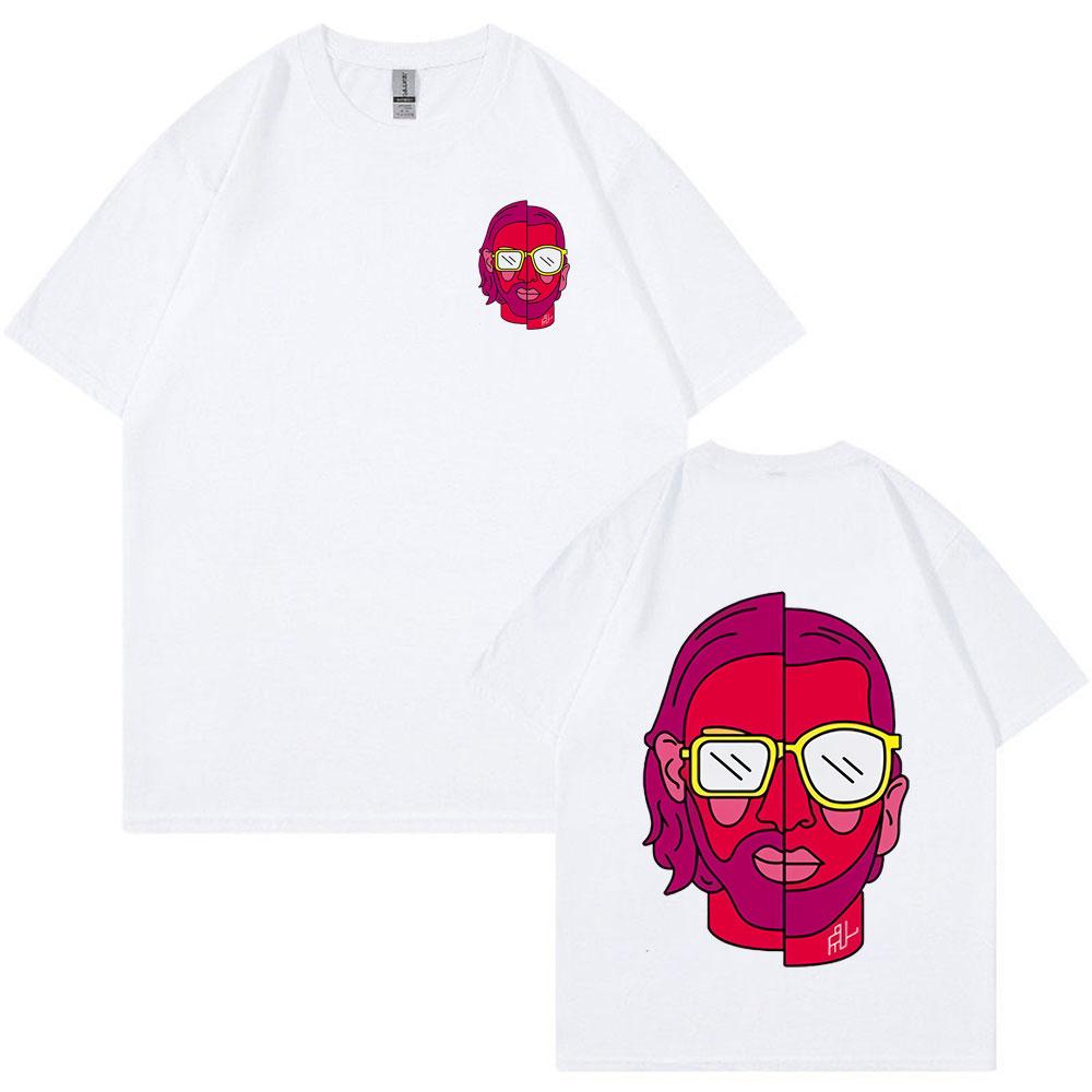 Le Monde Chico Grafické tričko Streetwear Album PNL Francouzský Rap Trička Letní Bavlněné Tričko Krátký Rukáv Pánská Módní Trička