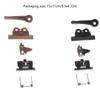 Complete Replacement Spring Kit For 8148 8591 Hair Clippers Includes Precise Switches And ABS Components Wear Resistant