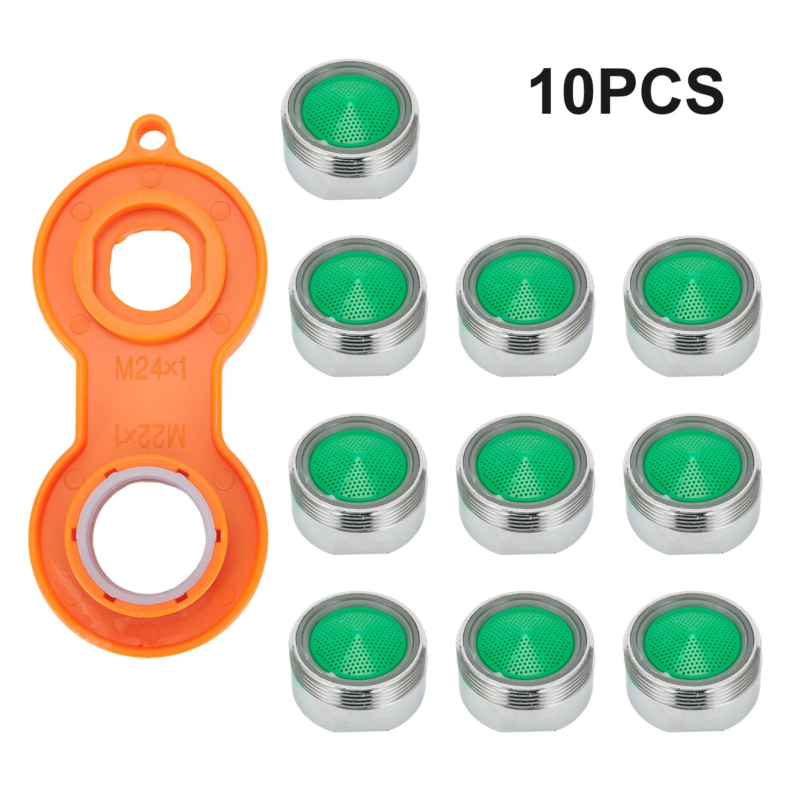 

1Set Water Saving Tap Aerator Replaceable Filter Mixed Nozzle For M24 Kitchen Home Cleaning Water Quality Filtering