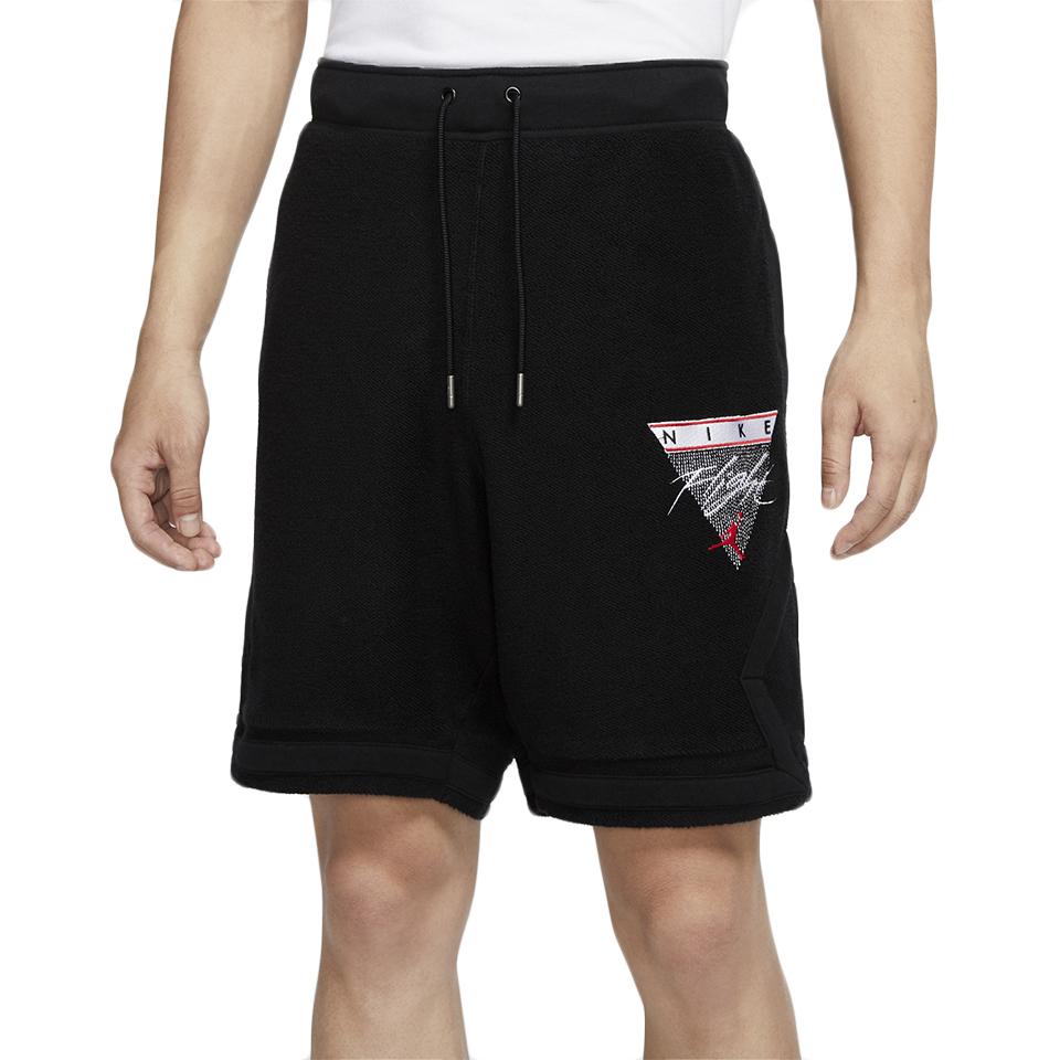 Jordan Flight Diamond Casual Knit Shorts Men Bottoms Black DA5498-010