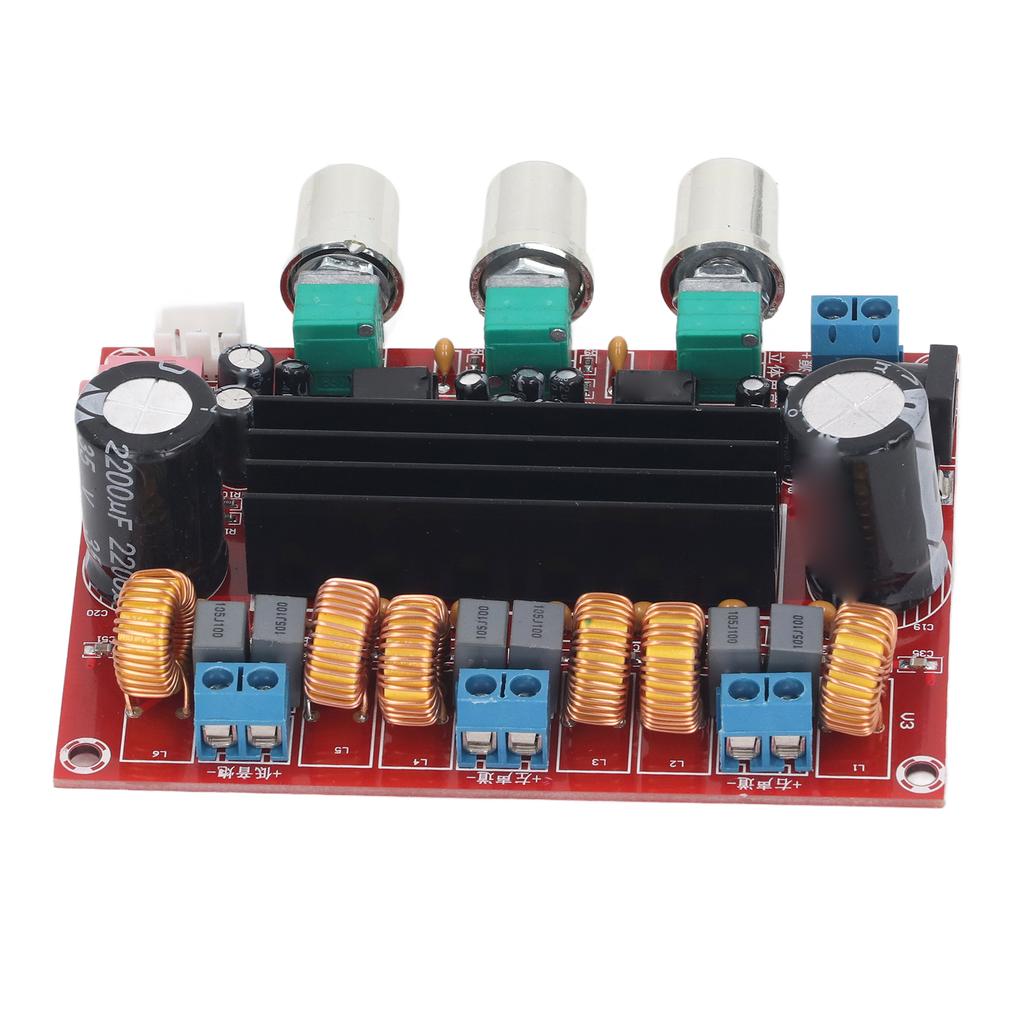 Amplifier Board 2.1 Channel 2x50W 100W Heavy Bass DC12‑24V Digital Sound Power Amplifier for Sound System