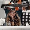 Argentine Singer Tini Pillow Case Office Cushions Suitable For Sofa Car Bedroom Decorative Cushion Cover