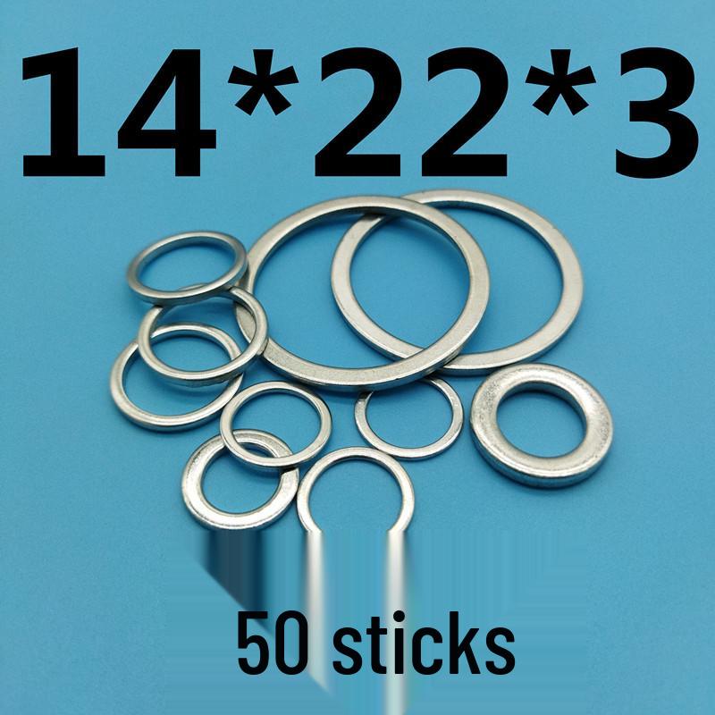 Thickened Galvanized Iron Flat Washer: Small Outer Diameter, Narrow Edge