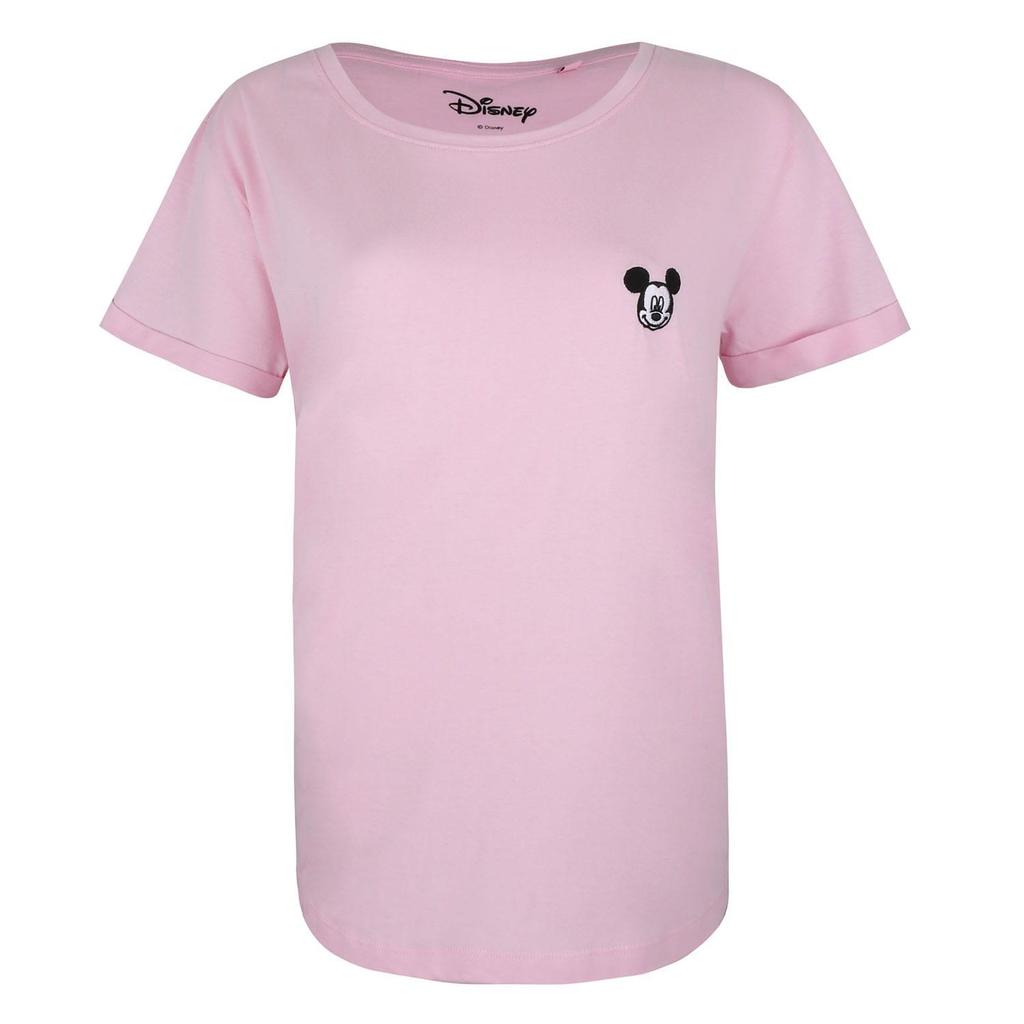 Disney Womens/Ladies Mickey Mouse Face T-Shirt