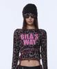 GILAARCHIVE Layered Leopard Beanie_Black