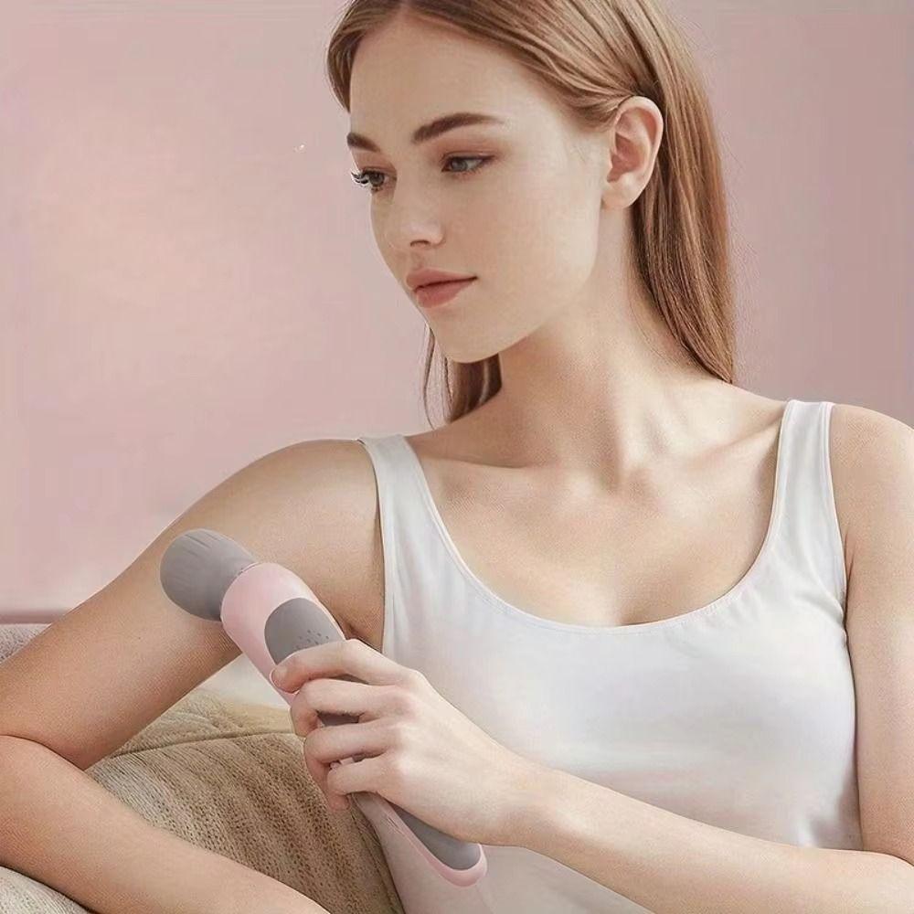 Portable Handheld Massage Device USB Rechargeable Deep Tissue Massager  Travel