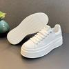 Fashion New Men's Charm White Thick Bottom Height Increasing Shoes Male Causal Flats Moccasins Sports Walking Sneakers Zapatos Hombre