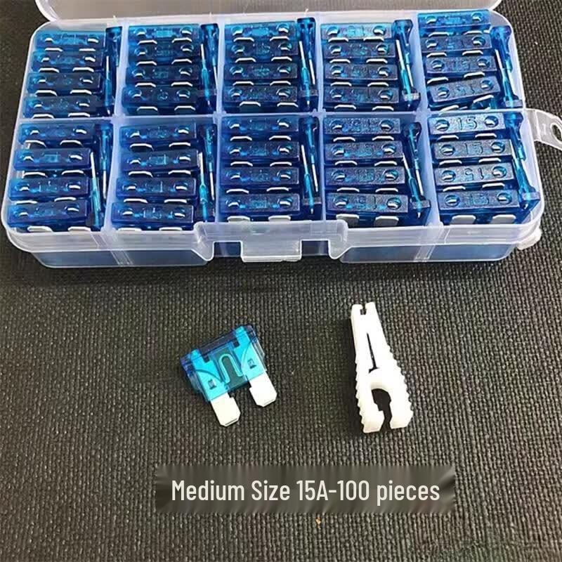 Yuangang Automotive Blade Fuses Medium 15A (100 pcs)