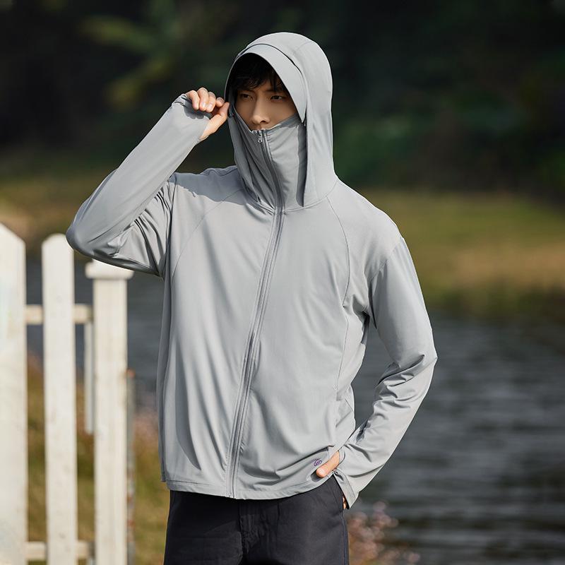 

Одяг для захисту від сонця UPF50+ Легкий Швидковисихаючий для Чоловіків та Жінок - Дихаюче спорядження з захистом від УФ-променів для занять спортом на відкритому повітрі, альпінізму та велоспорту. 3X-Large