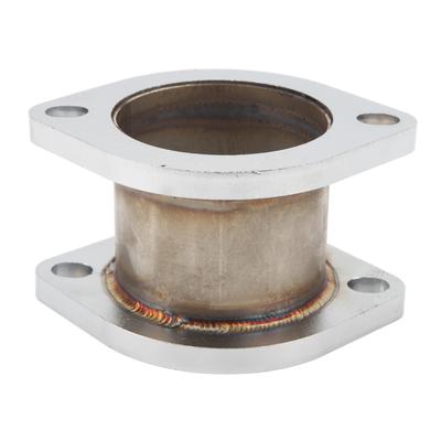 Catback Exhaust Muffler Pipe 3 In Stainless Steel Bolt Flange Exhaust Muffler Pipe for 3 In ID 2
