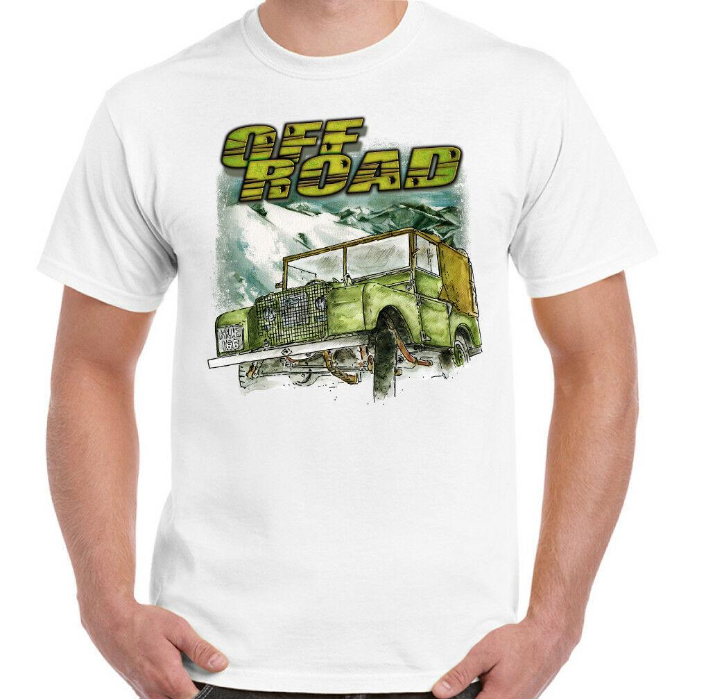 4X4 T-Shirt Off Road Mens Funny 110 90 SVX 4X4 Land Roading Top S