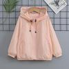 Girls' 2026 Summer Stylish Hooded Sun Protection Jacket