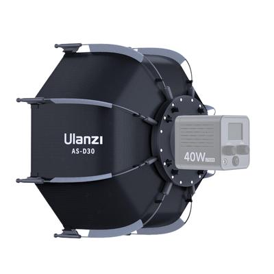 Ulanzi 30cm Octagonal Softbox Softbox Umbrella Softbox Octagon Box Foldable Diffuser Umbrella Type No Assembly Required Includes Bag Honeycomb Grid