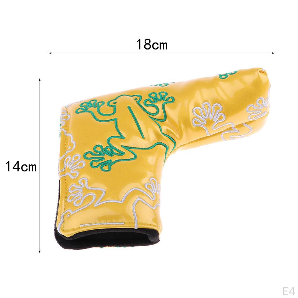 Wytrzymała pokrowiec na główkę kija golfowego Putter Drivers z wzorem do stylu Blade