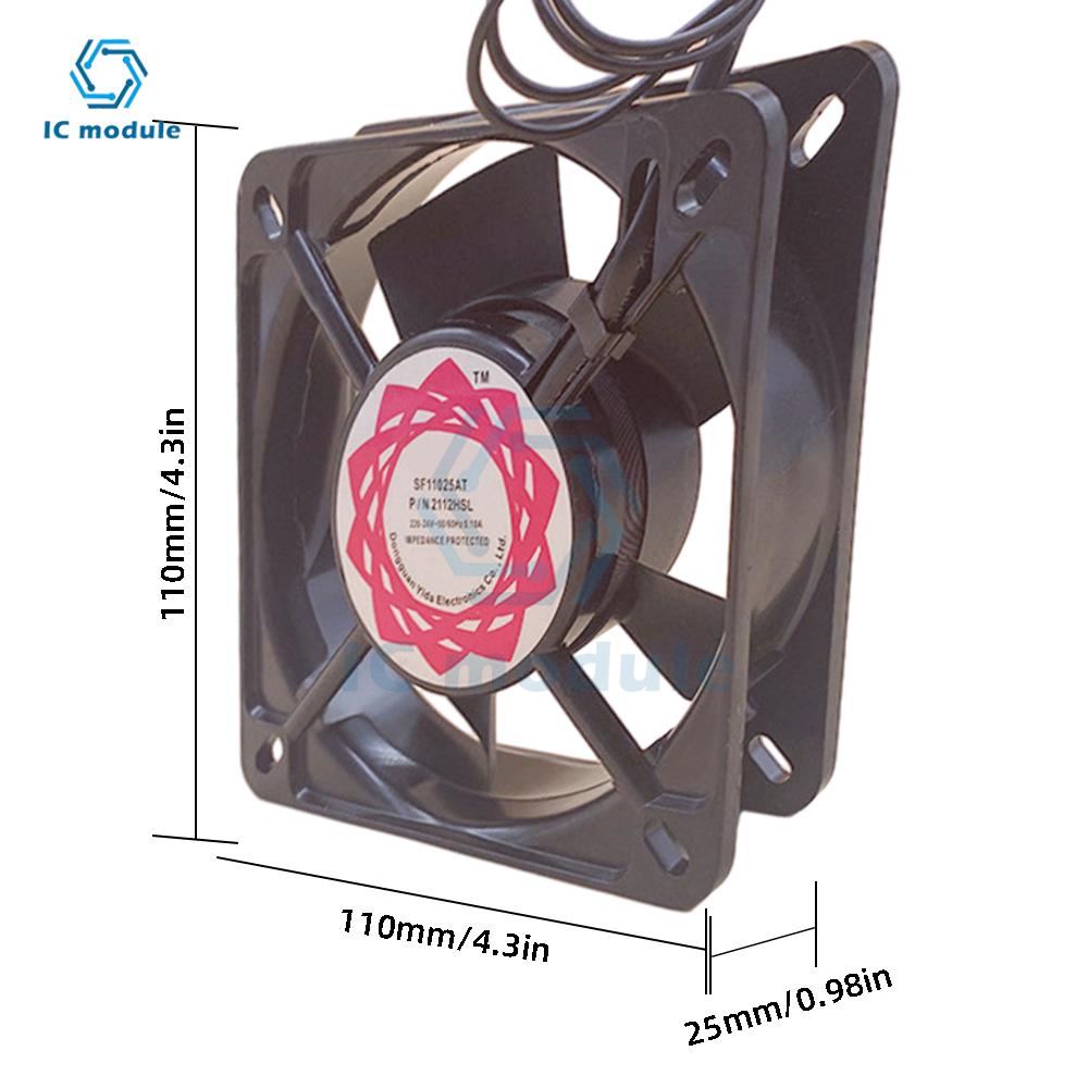 New original 11CM 11025 220V SF11025 small cabinet cabinet silent cooling fan