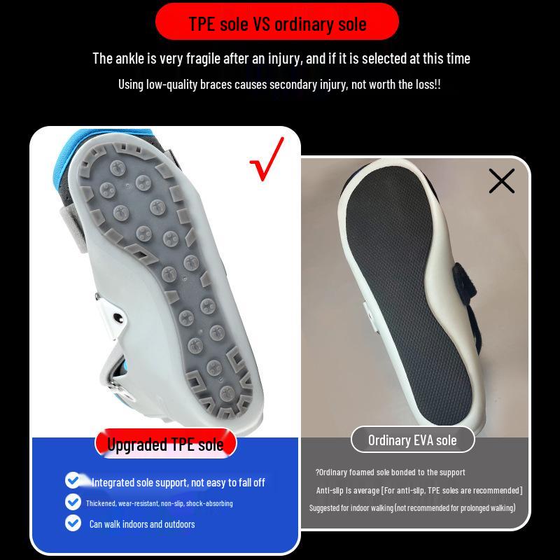 Ankle Rehabilitation Brace: Foot & Ankle Support for Fracture, Sprain, and Metatarsal Protection