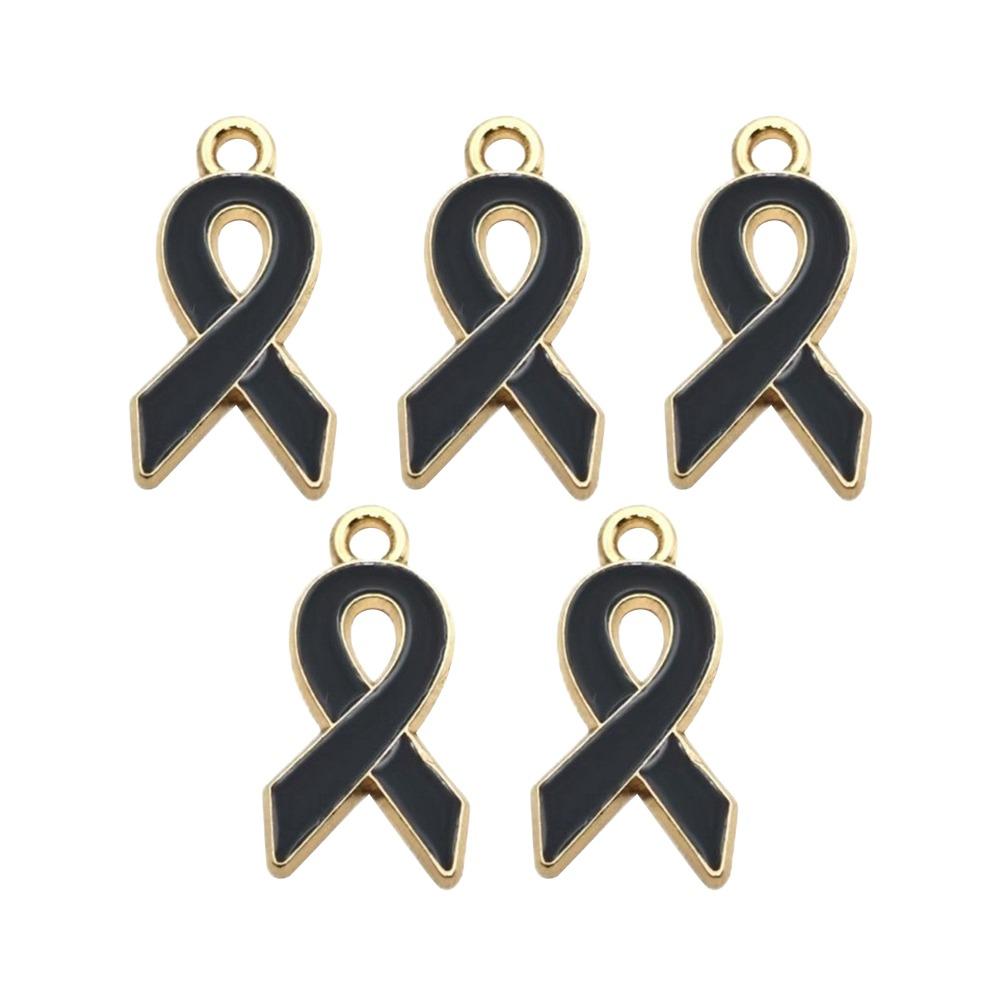 

Queen Necklace Pendant Souvenir Earrings Pendants Memorial Black Ribbon Pendant for Jewelry Making чёрный