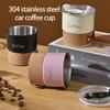 304 Stainless Steels Vacuum Insulating Coffee Cup Portable Leakproof Lid Dishwasher Safe Travel Mug For Commuters