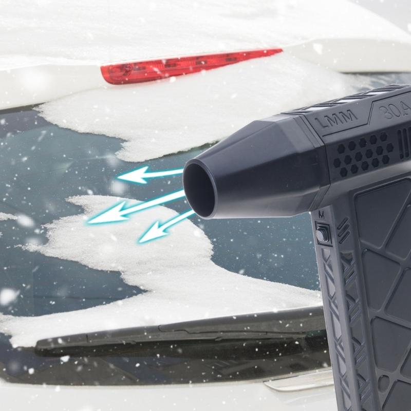 Lightweight 130000RPM Turbos Fan Blower 305g Wireless Design Suitable For Vehicle Detailing Fast Drying Debris Removal