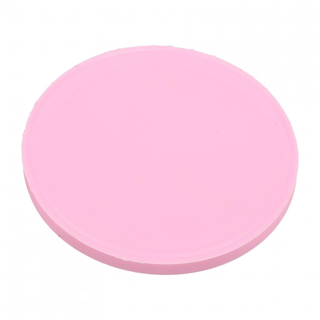 Soft Glue Cup Mat Anti Slip Portable Coaster for 2Pcs Car Cup Holder