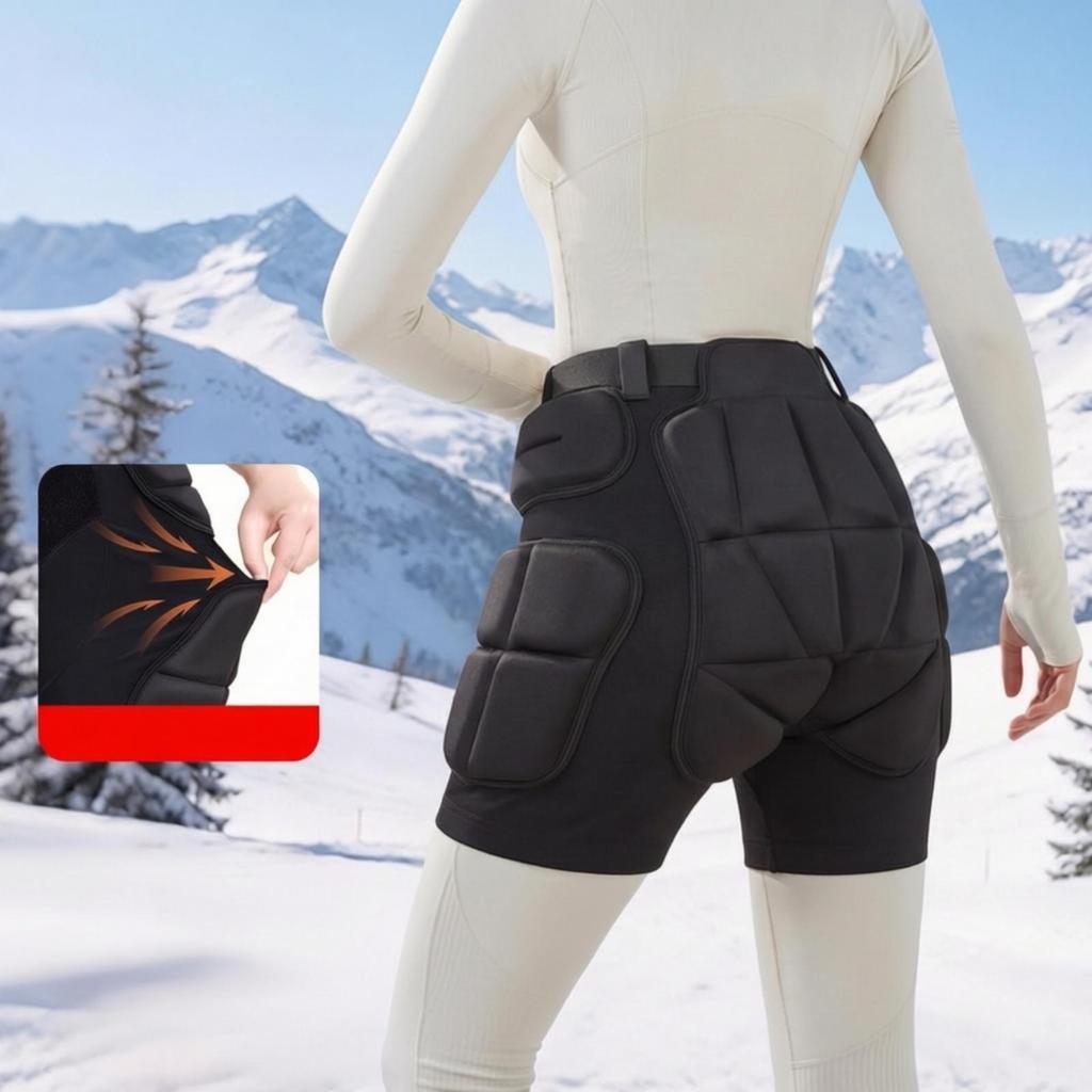 Ski Safety Shorts Lightweight for Skiing, Snowboarding, Snowboarders