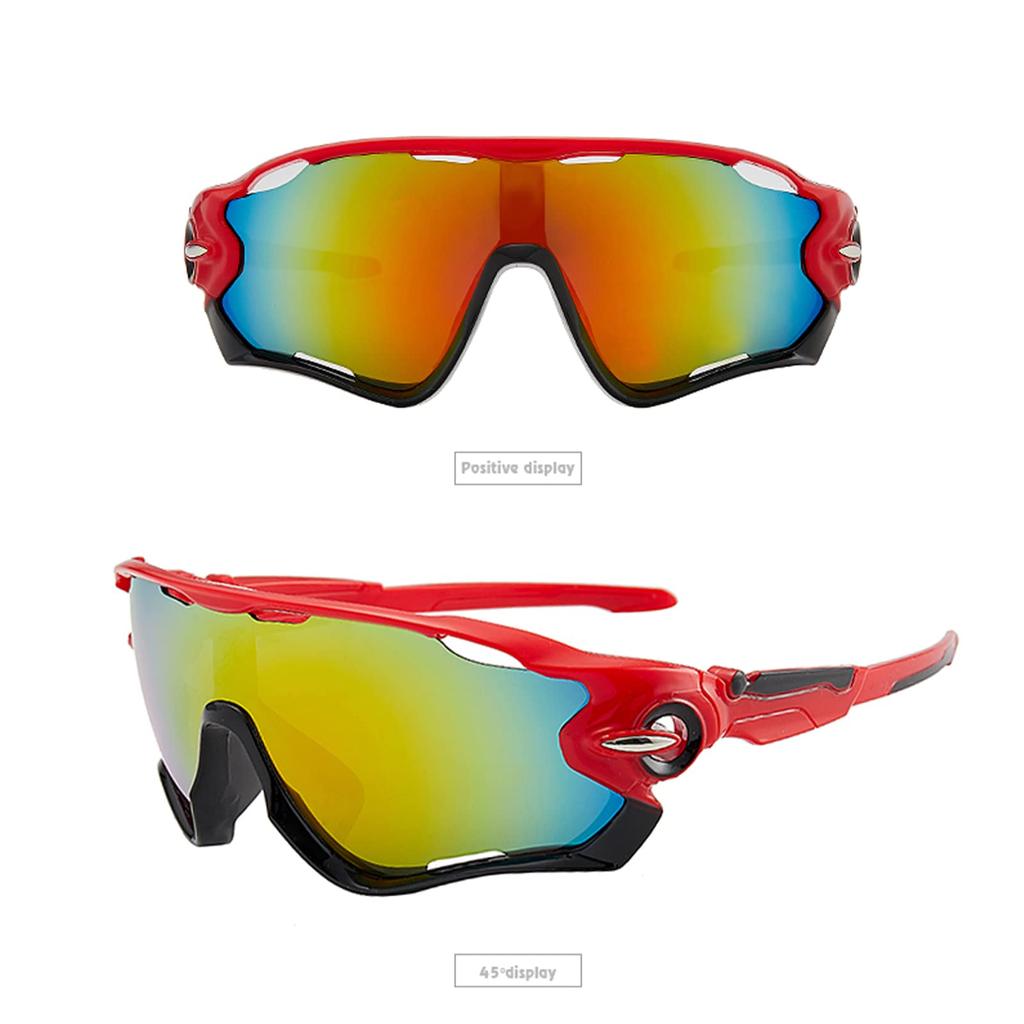 BELIYO QX1 Improved Sports UV400 TAC TR90 UV Unisex for Men and Safe and Suitable for and (2023 Model) Sunglasses, Ultra-Lightweight, Protection,