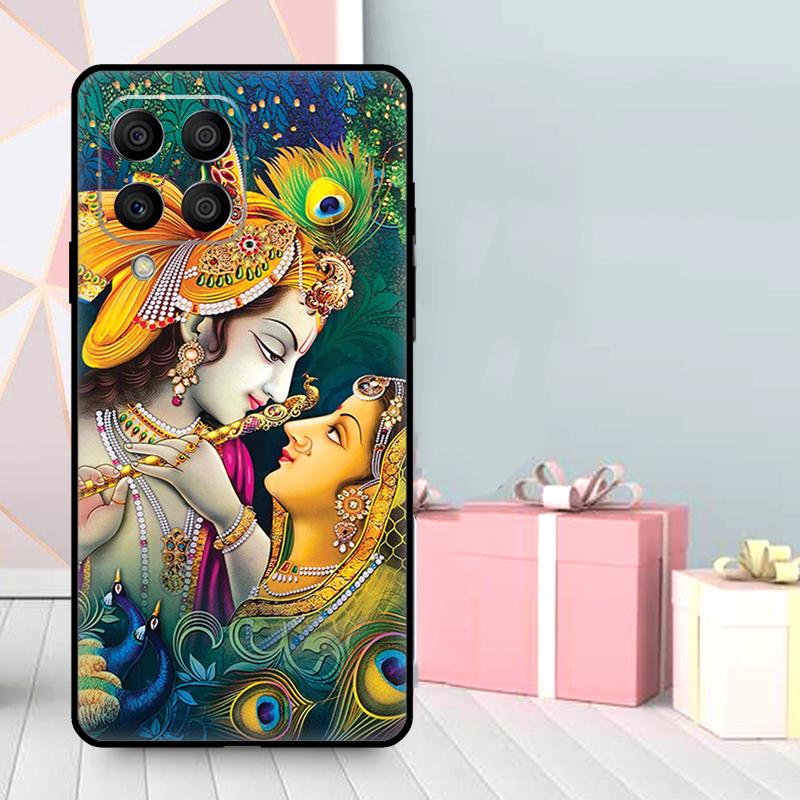Indian God Lord Krishna Case For Samsung Galaxy M56 M52 M32 M53 M16 M11 M21 M31 M35 M12 M13 M14 M15 M36 M55 M34 M54