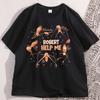 Marcus The Worm Funny Meme Robert Help Me T Shirt Funny Man Woman Cootton Graphic Tees High Quality Short Sleeve Round Neck Tee
