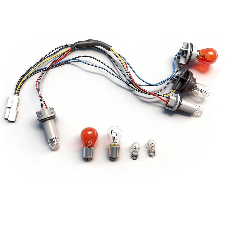 92450-3Q000 92450 3q000 Tail Light Lamp Wiring Harness Socket Holder & Wire Compatible with 2011 2012 2013 2014 Hyundai Sonata, Exterior, Rear (Pack