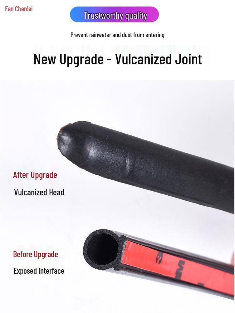 Changan Qiyuan Auto Door Seal Strip for Soundproofing, Dustproof, and Waterproofing
