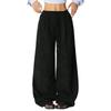Women's Casual Loose Comfortable Fashionable Solid Color Wide Leg Pants