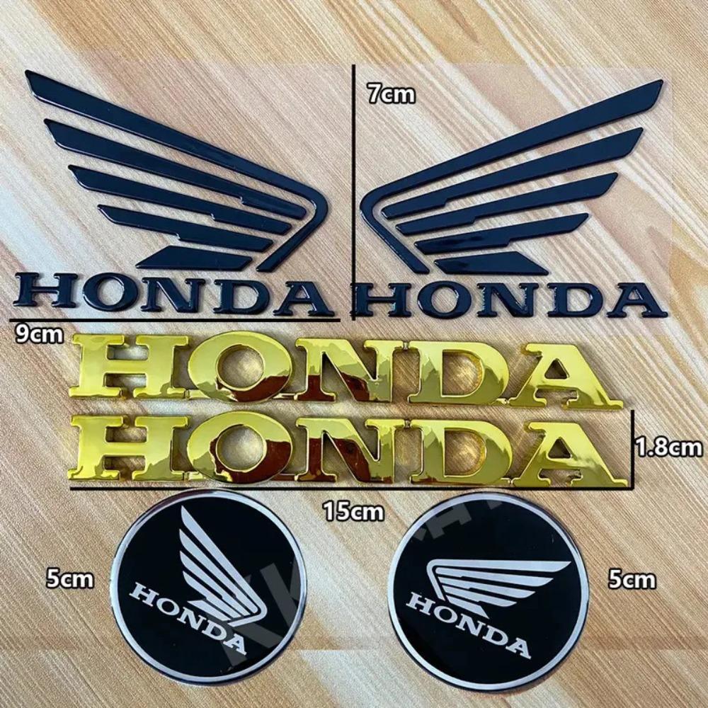Cwcr1 Honda Stickers, 3D Circular Labels, Electroplated Letters, Waterproof Motorcycle Decoration Accessories Pcx125PCX160CBR650R1000R