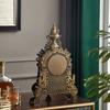 Large Creative Retro Table clock silent gear Luxury interior antiques vintage desk clock decoration and table accessories