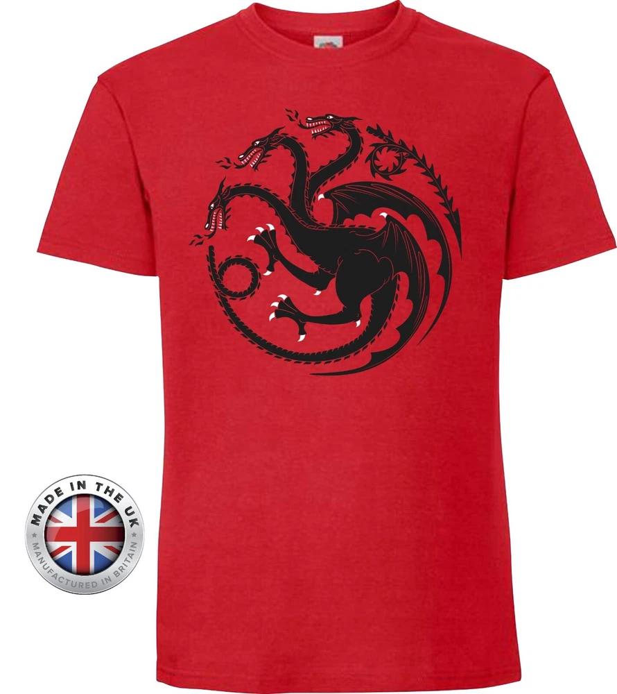 Game Of Thrones Dance Of Dragons Blackfyre Targaryen Red T Shirt UnisexFitted S