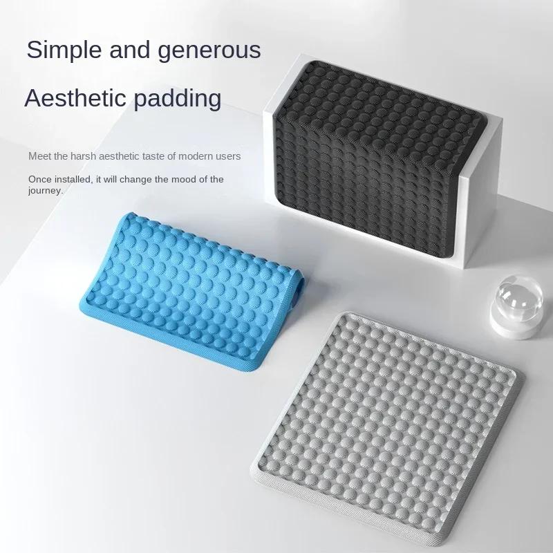 Car Seat Cooling Gel Cushion Soft Tpr Breathable Design Non-Deformable Thick Pad Relief Back Tailbone Pain Cooling Pad