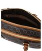 Daks Womens Accessories Brown Barnett Dd Pattern Leather Contrast Tote Bag_Dcba6E861W3