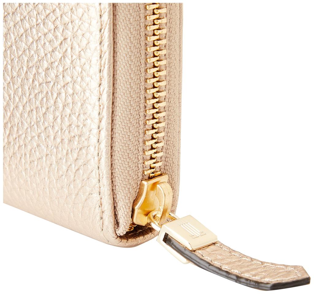 Lanvin Collection Love Laperce Wallet 65-6804 Women's Champagne Gold