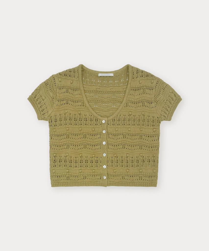 Somewherebutter Kayah Skashi Cardigan - Olive
