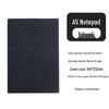 A5 Custom Logo Business Notebook | Soft Leather, Thickened, Buckle Diary with Gift Box