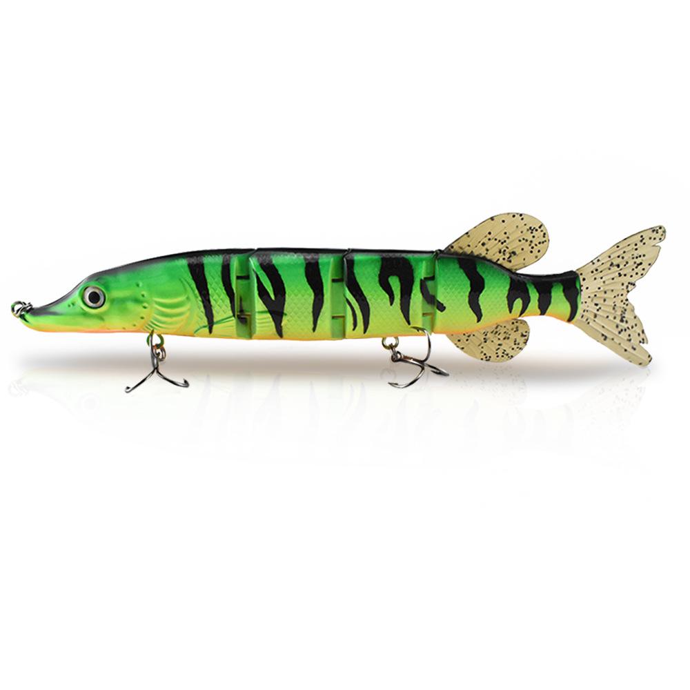 

Четырехсекционная приманка для щуки 26 см 108 г: Подводная жесткая приманка для дальнего заброса