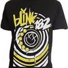 Apparel Blink 182 - Happy Face Logo - Men's T-Shirt Black