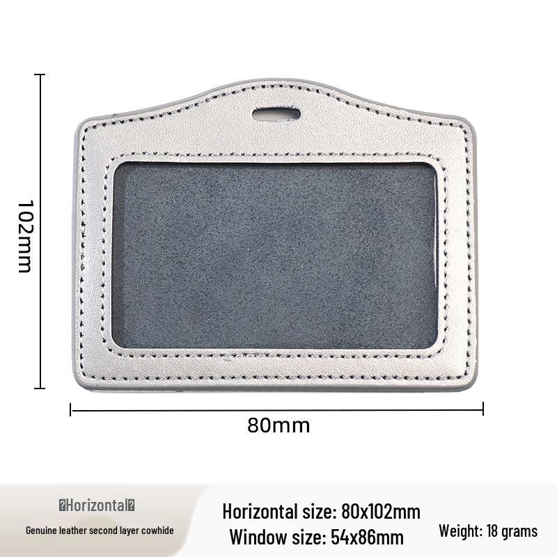 Genuine Leather Card Holder for ID & Documents