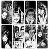 Japanese Horror Comic Anime Phone Case For Xiaomi Poco X7 X6 X5 Pro F7 Ultra Redmi 15C 15 13 13C 12 12C 10 10A 10C 9 9A 9C 9T Sh
